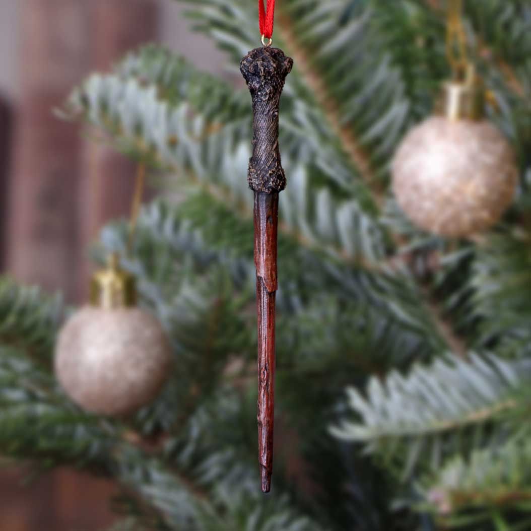 Harry Potter – Official Harry's Wand Hanging Ornament Hanging Ornament - Tophatter Daily Deals