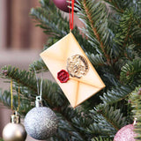 Harry Potter – Official Hogwarts Letter Hanging Ornament Hanging Ornament - Tophatter Daily Deals