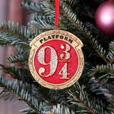 Harry Potter – Official Platform 9 ¾ Hanging Ornament Hanging Ornament - Tophatter Daily Deals