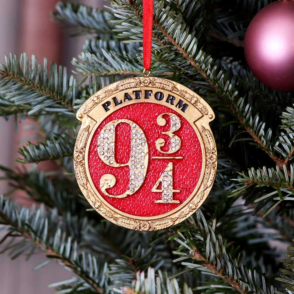 Harry Potter – Official Platform 9 ¾ Hanging Ornament Hanging Ornament - Tophatter Daily Deals