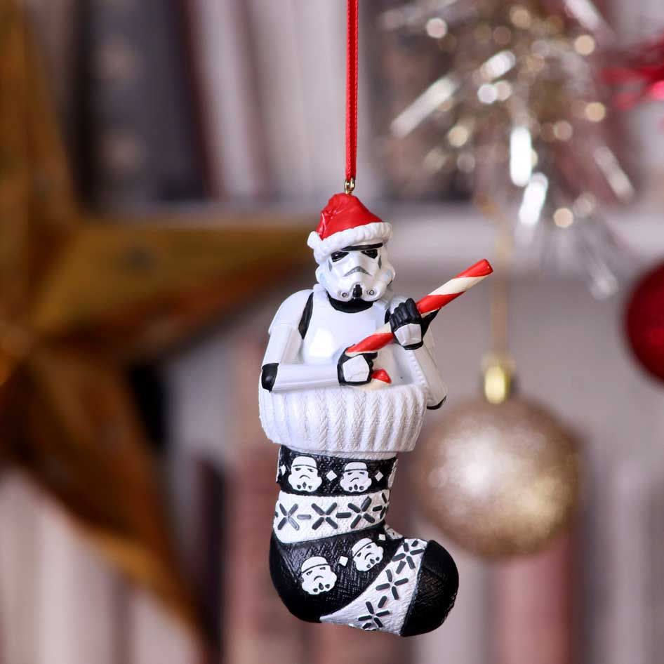 Original Stormtrooper – Official Stormtrooper in Stocking Hanging Ornament Hanging Ornament - Tophatter Daily Deals