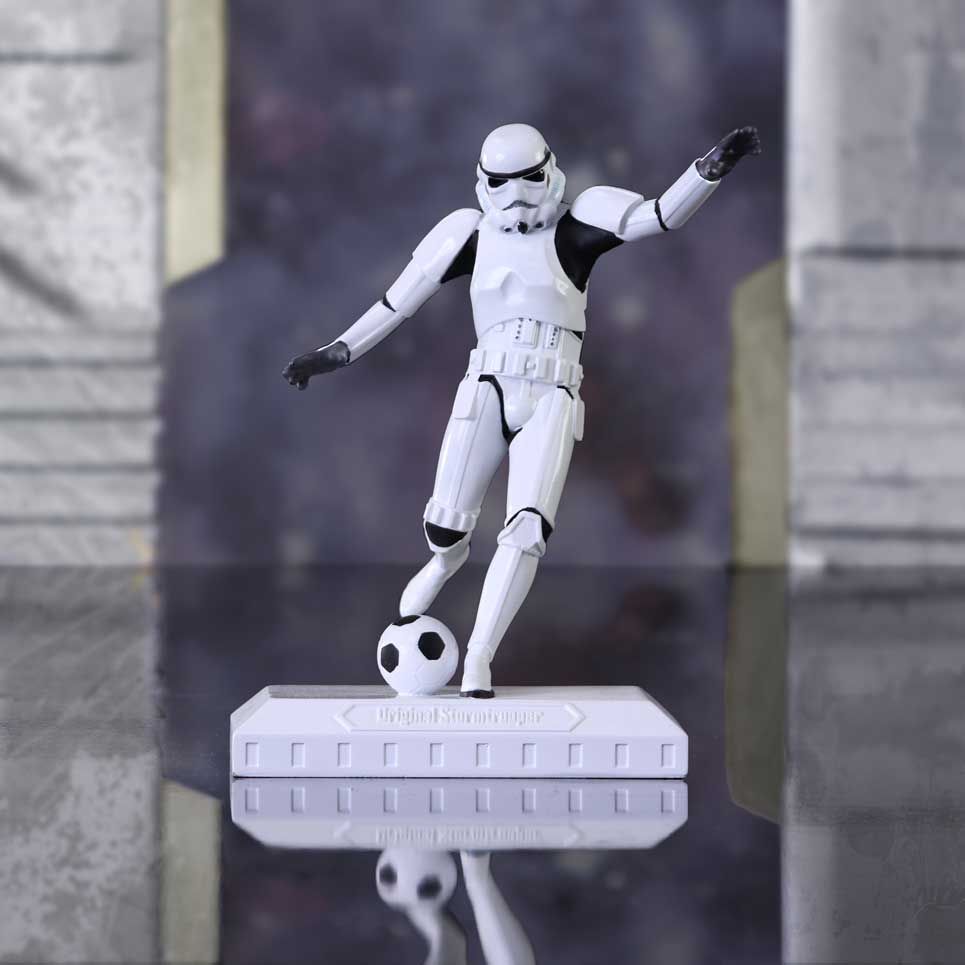 Original Stormtrooper – Official Back of the Net Figurine Decorative Figurine - Tophatter Daily Deals