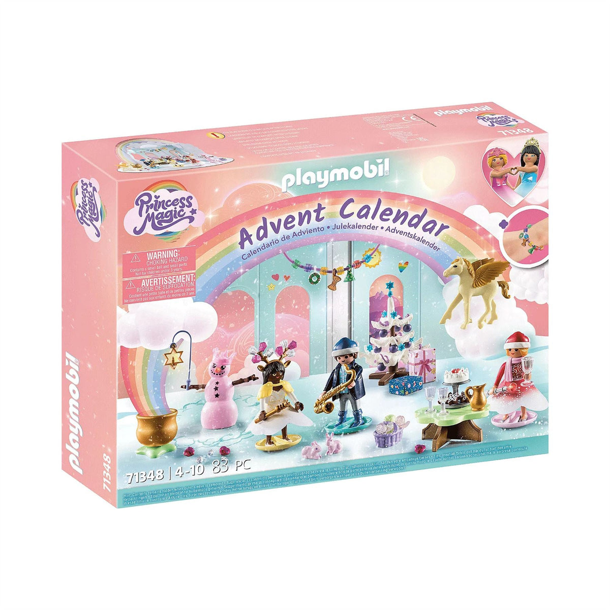 Playmobil 71348 Christmas Under The Rainbow | Childrens Christmas Advent Calendar Advent Calendar - Tophatter Daily Deals