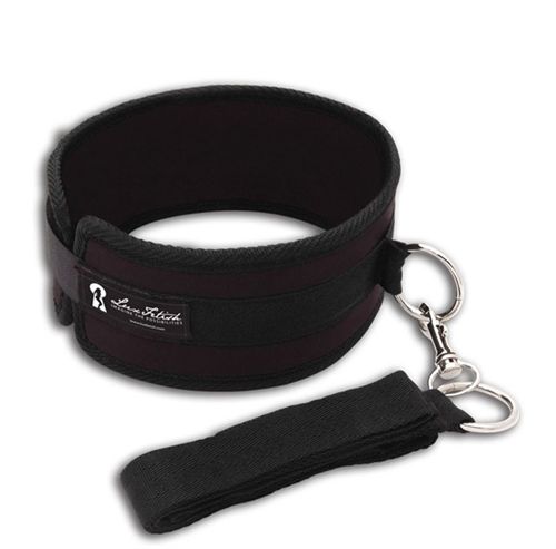 Neoprene Collar and Leash Set – Comfortable Bondage Accessory > Bondage Gear > Collars & Leashes - Tophatter Daily Deals