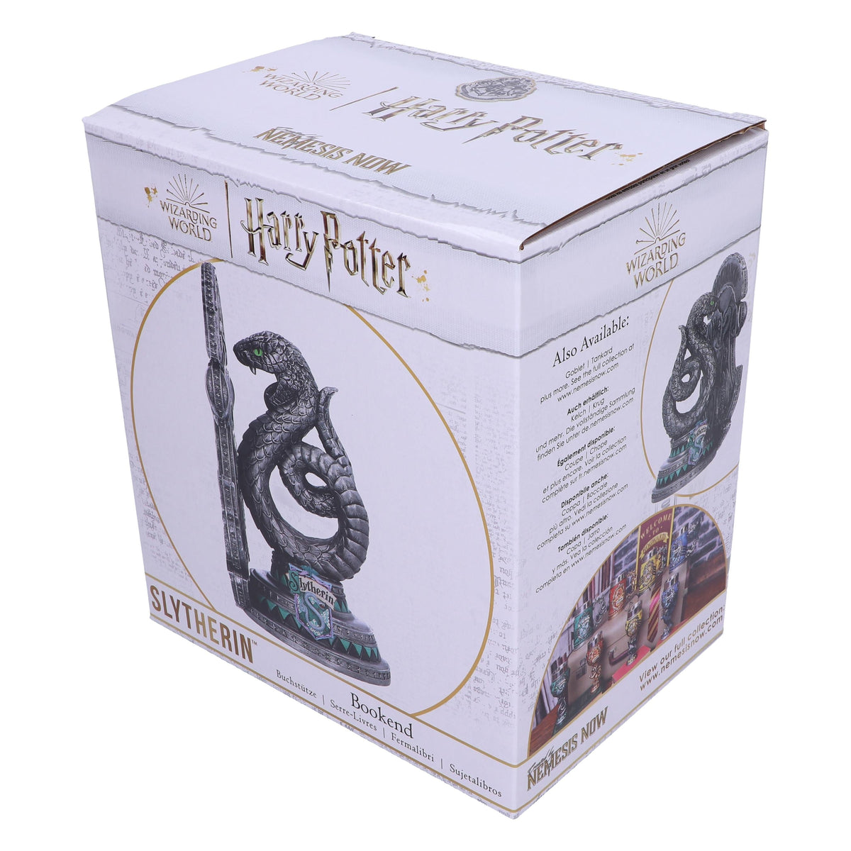 Harry Potter – Slytherin Collectible Bookend Bookend - Tophatter Daily Deals