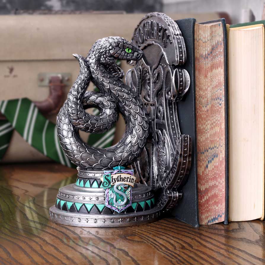 Harry Potter – Slytherin Collectible Bookend Bookend - Tophatter Daily Deals