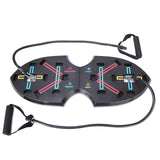 Butterfly Push-up Board Bracket Men And Women Fitness Equipment Butterfly Style With Rope 0 - Tophatter Daily Deals
