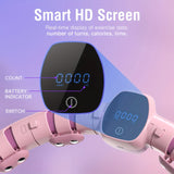 Smart Fitness Hoop with HD Counter Display Sports & Fitness > Exercise, Gym & Fitness > Gym Equipment & Accessories - Tophatter Daily Deals