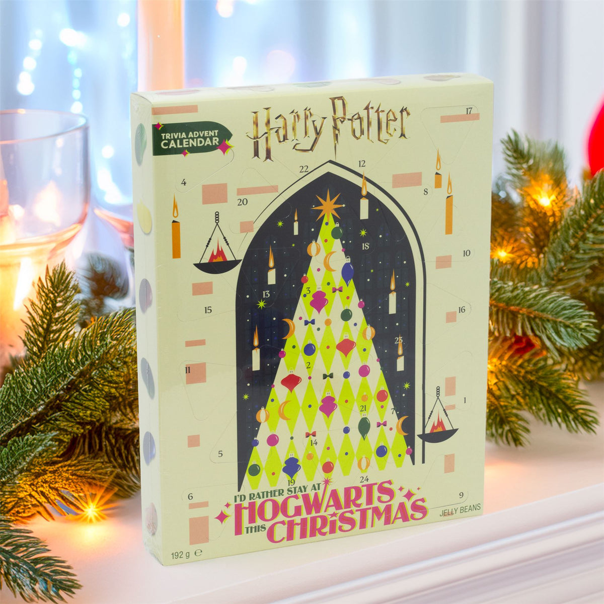Harry Potter Jelly Belly Christmas Advent Calendar | Trivia Advent Calendar Advent Calendar - Tophatter Daily Deals
