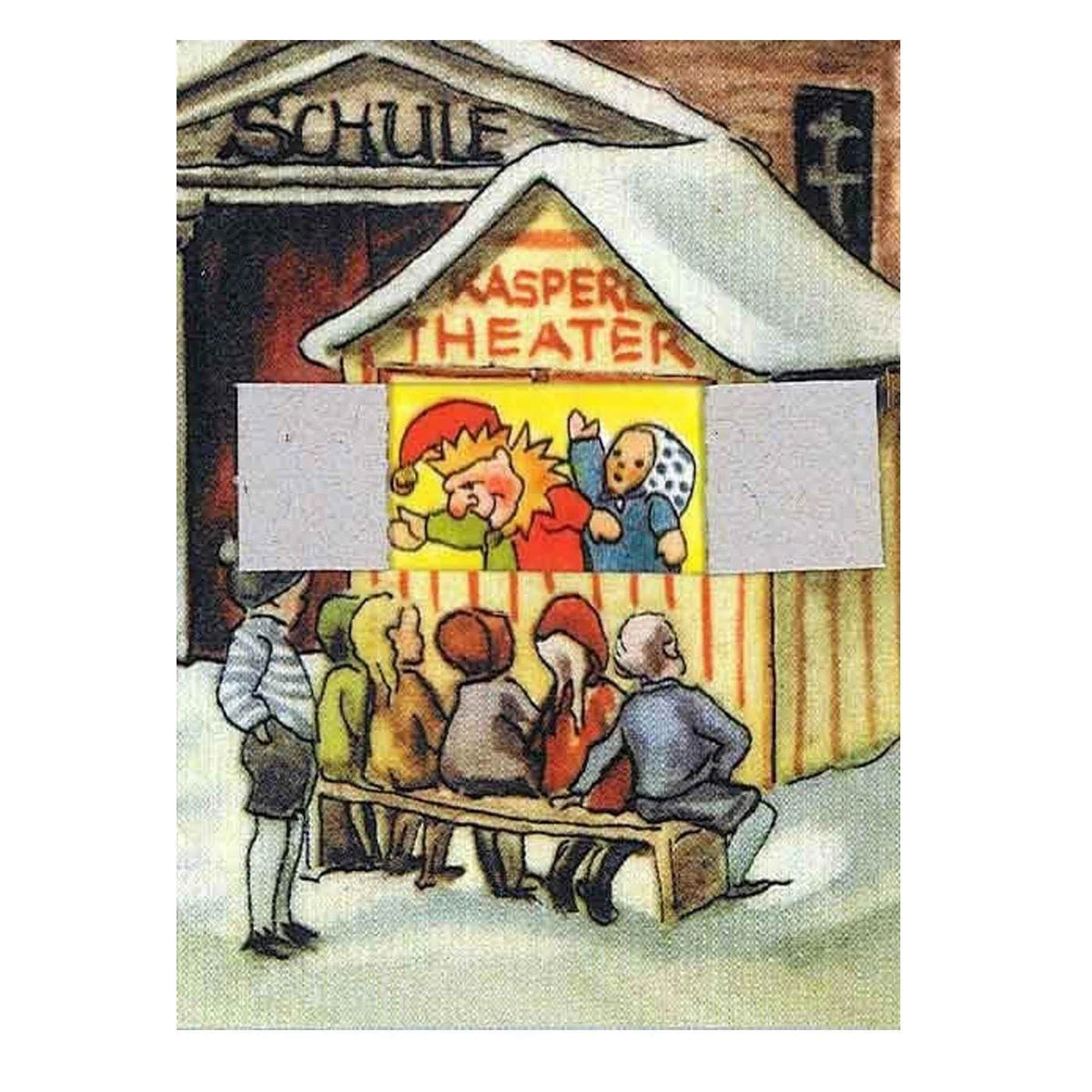 The little Town from 1946 | Freestanding Traditional Christmas Advent Calendar Advent Calendar - Tophatter Daily Deals
