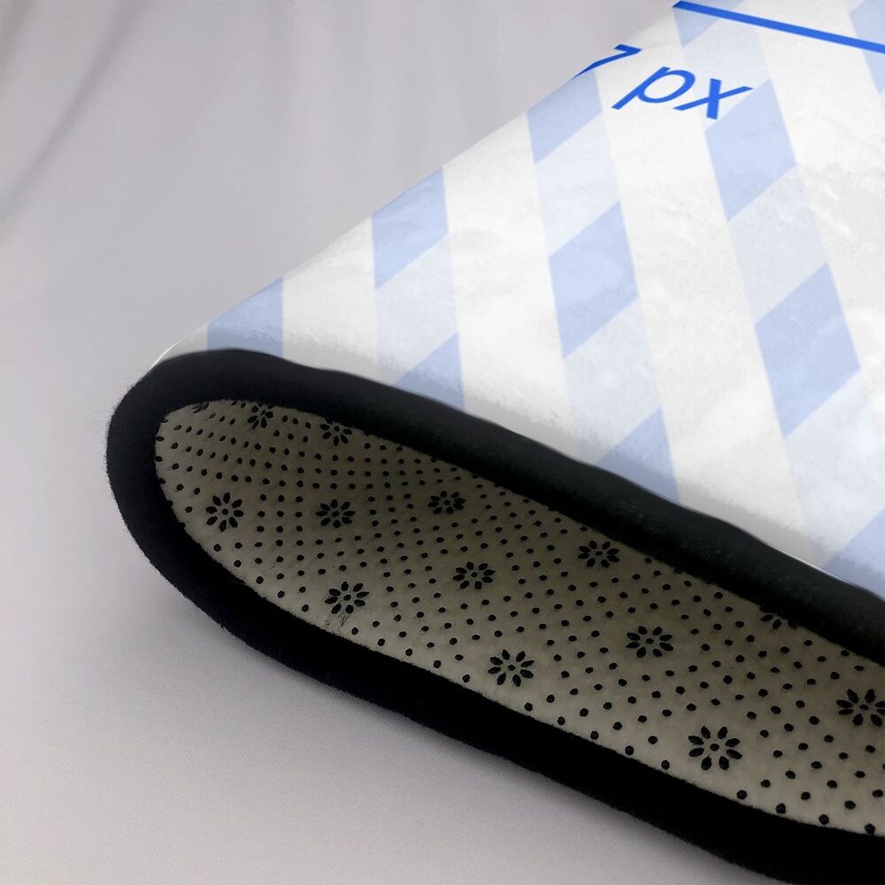 63x48in Flannel Absorbent Non-slip Floor Mat 7 - Tophatter Daily Deals