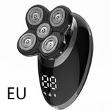 5in1 Powerful electric shaver USB rechargeable 5in1 gun color EU Plug 0 - Tophatter Daily Deals