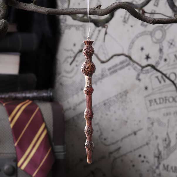 Harry Potter – Official Elder Wand Hanging Ornament Hanging Ornament - Tophatter Daily Deals