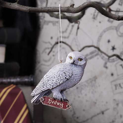 Harry Potter – Official Hedwig's Rest Hanging Ornament Hanging Ornament - Tophatter Daily Deals