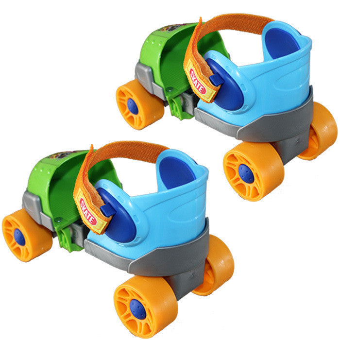 Baby Beginner Four Roller Skating Shoes C 0 - Tophatter Daily Deals
