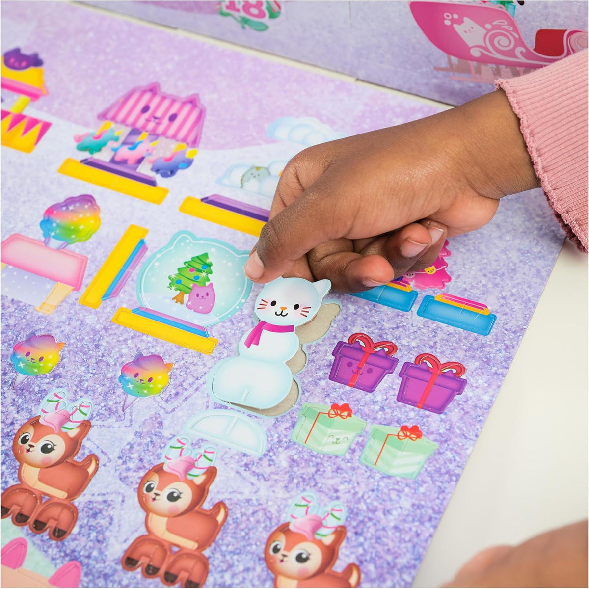 Gabby’s Dollhouse Christmas Advent Calendar for Kids with 24 Surprise Toys Advent Calendar - Tophatter Daily Deals