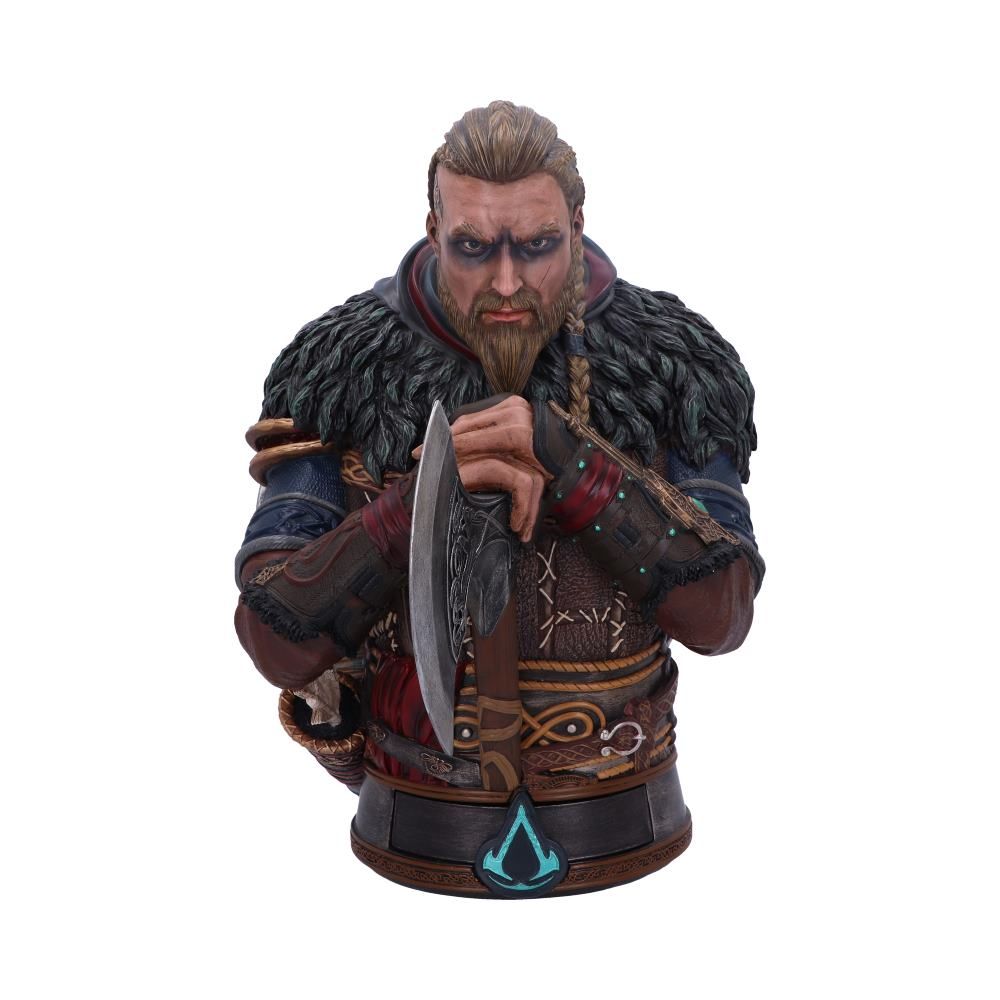 Assassin's Creed Valhalla – Official Eivor Bust (Full Color) Statue - Tophatter Daily Deals