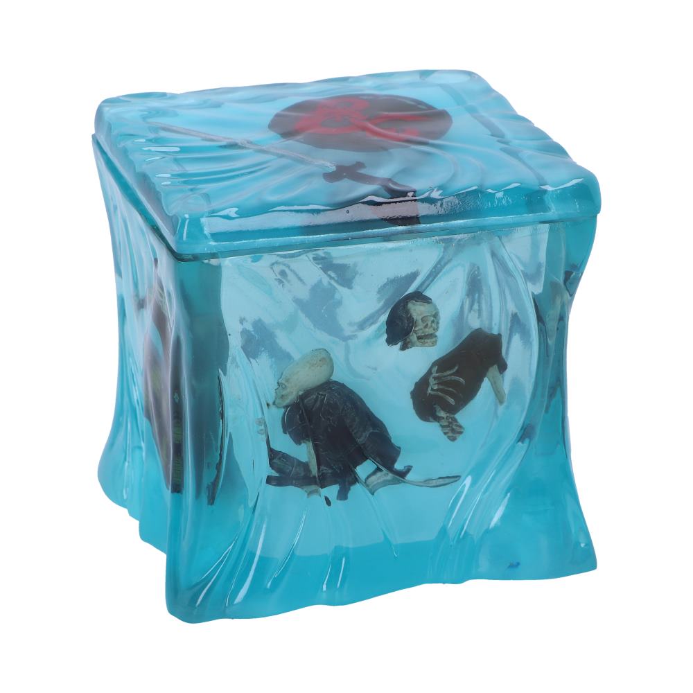 Dungeons & Dragons - Gelatinous Cube Dice Box Dice Set - Tophatter Daily Deals