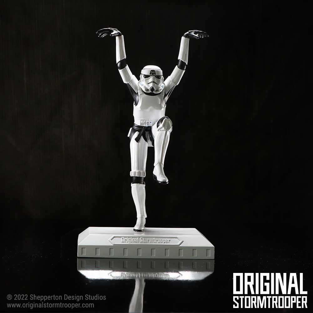 Original Stormtrooper – Official Crane Kick Figurine Decorative Figurine - Tophatter Daily Deals