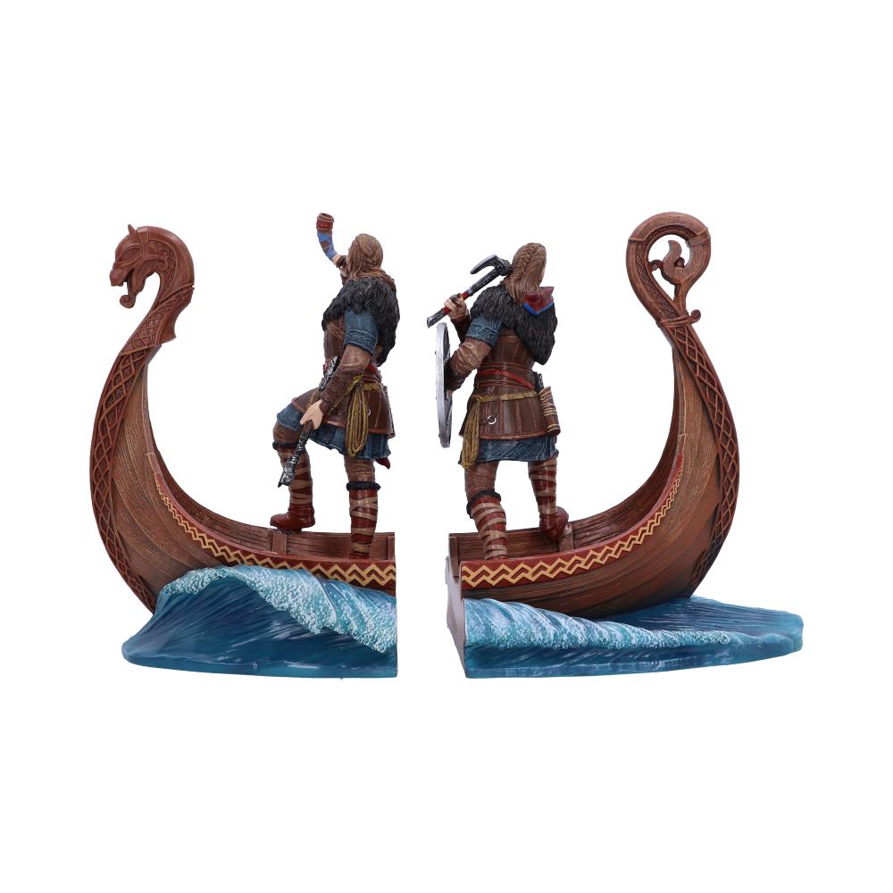 Assassin’s Creed Valhalla – Eivor Longship Bookends Bookend - Tophatter Daily Deals