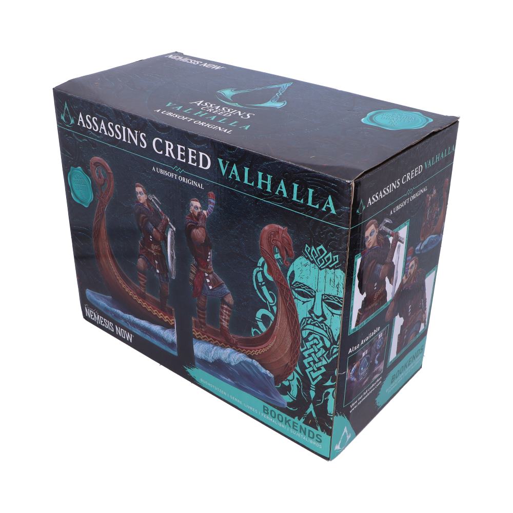 Assassin’s Creed Valhalla – Eivor Longship Bookends Bookend - Tophatter Daily Deals