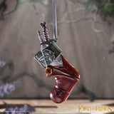 Lord of the Rings – Official Frodo Stocking Hanging Ornament Hanging Ornament - Tophatter Daily Deals