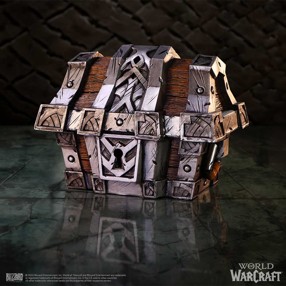 World of Warcraft - Silverbound Treasure Chest Collectible Box - Tophatter Daily Deals