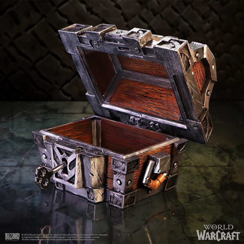 World of Warcraft - Silverbound Treasure Chest Collectible Box - Tophatter Daily Deals
