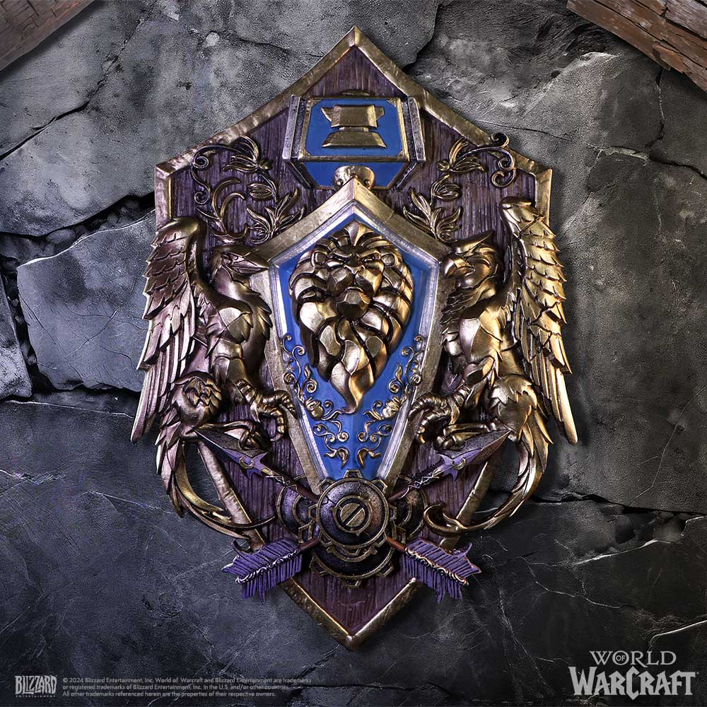 World of Warcraft - Alliance Wall Plaque Wall Plaque - Tophatter Daily Deals
