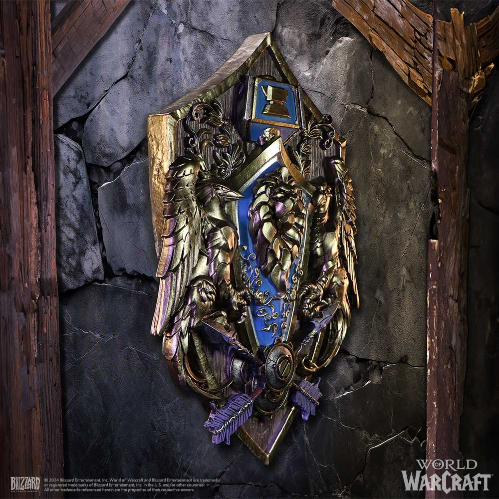 World of Warcraft - Alliance Wall Plaque Wall Plaque - Tophatter Daily Deals