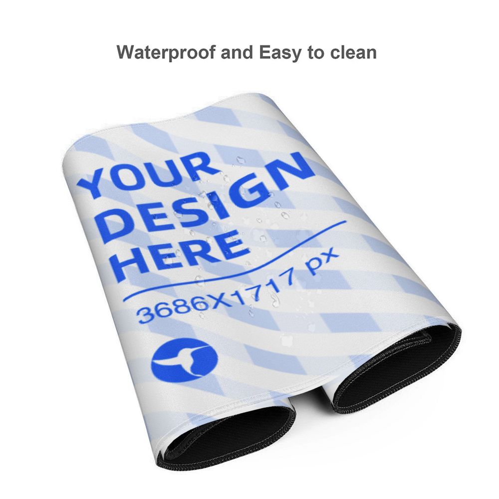 16x35.5in Horizontal Oversized Rubber Keyboard Pad 7 - Tophatter Daily Deals
