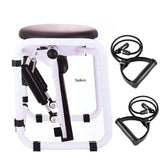 360-degree Rotating Fitness Bench Folding Treadmill 0 - Tophatter Daily Deals