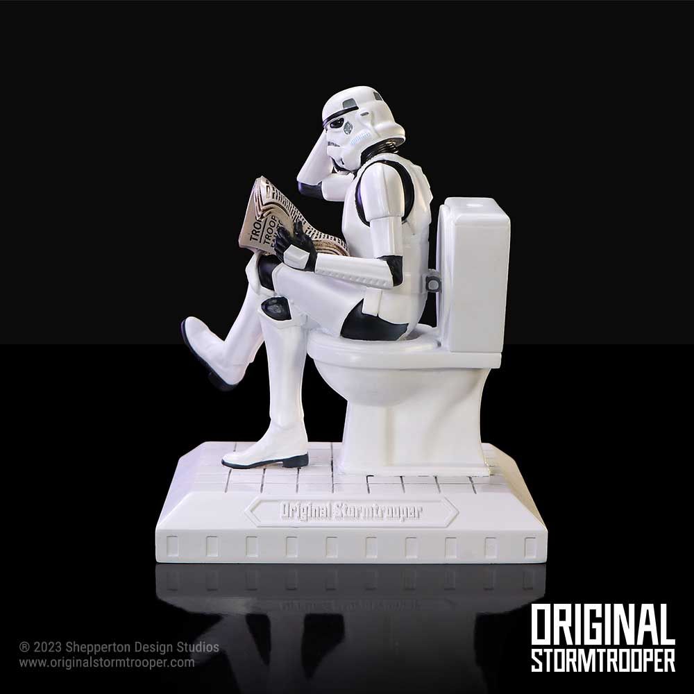 Original Stormtrooper – Official "Pooper Trooper" Collectible Figurine Decorative Figurine - Tophatter Daily Deals