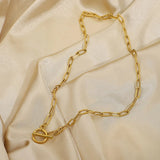 Chain Stainless Steel Necklace Necklaces - Tophatter Daily Deals
