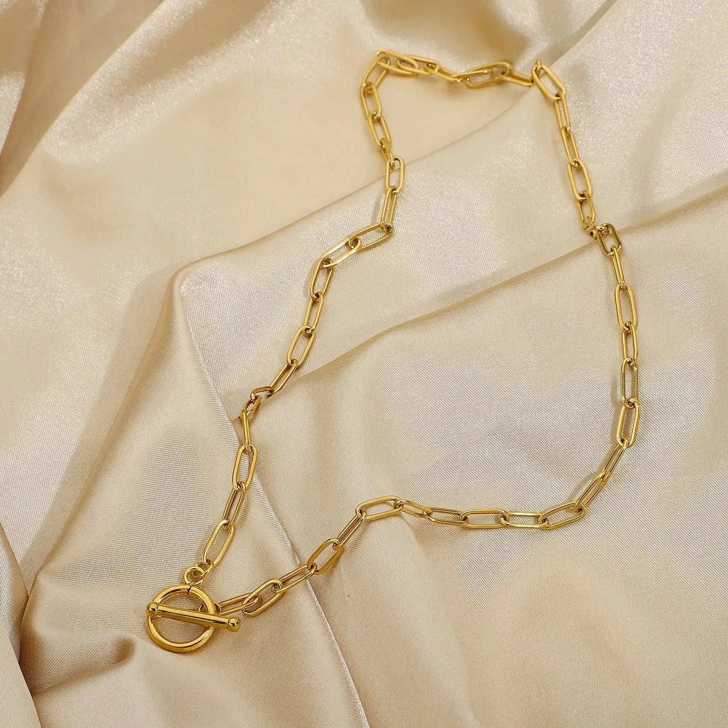 Chain Stainless Steel Necklace Necklaces - Tophatter Daily Deals