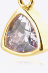 925 Sterling Silver Birthstone Pendant Necklaces - Tophatter Daily Deals