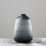 Black Small Mouth Glass Vase Home CQA56192 0 - Tophatter Daily Deals