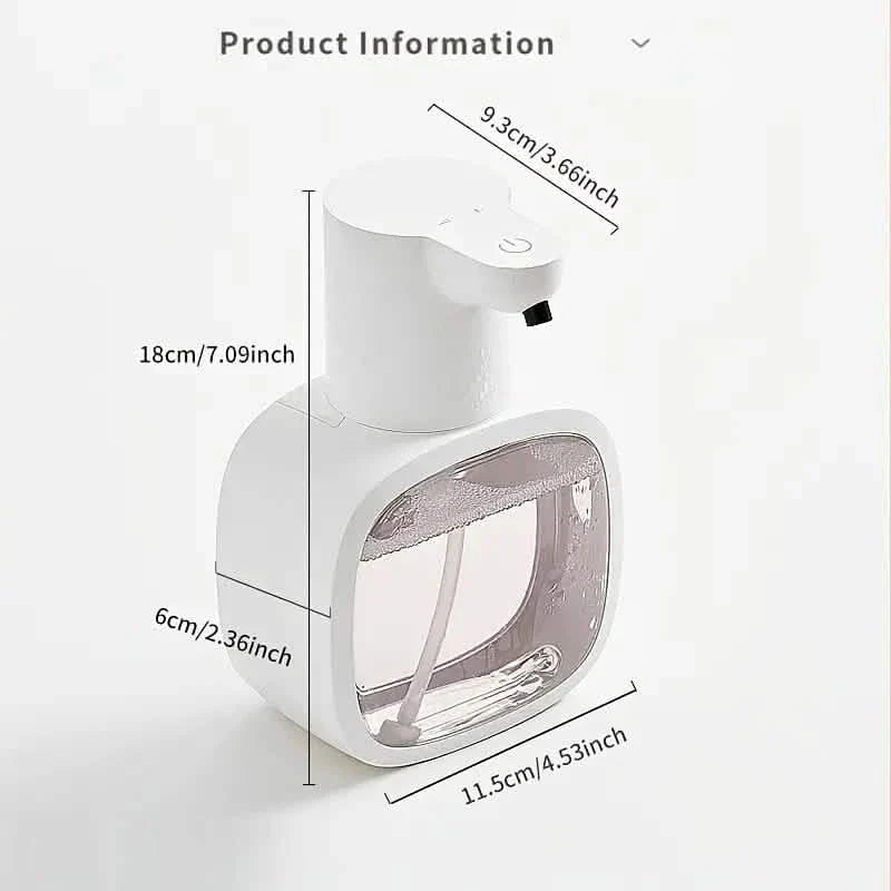 Automatic Foam Soap Dispenser – Touchless, USB Rechargeable, Adjustable Volume Kitchen Tools & Gadgets - Tophatter Daily Deals