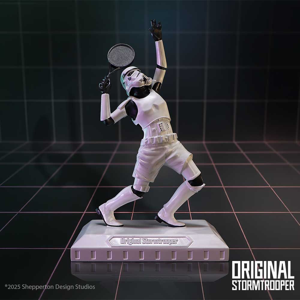 Original Stormtrooper – Official "Serve It!" Collectible Figurine Decorative Figurine - Tophatter Daily Deals