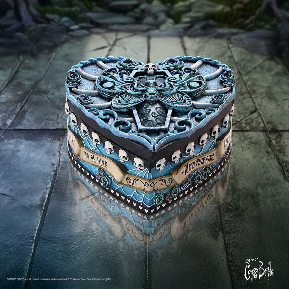 Tim Burton's Corpse Bride – Official With This Ring Vow Box Ring - Tophatter Daily Deals