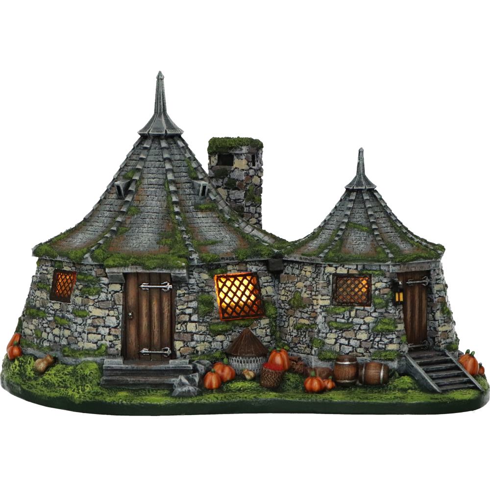 Harry Potter – Hagrid’s Hut Light-Up Collectible Figurine Collectible Figure - Tophatter Daily Deals