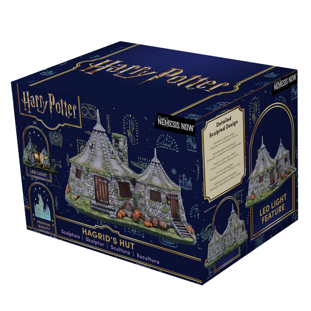 Harry Potter – Hagrid’s Hut Light-Up Collectible Figurine Collectible Figure - Tophatter Daily Deals