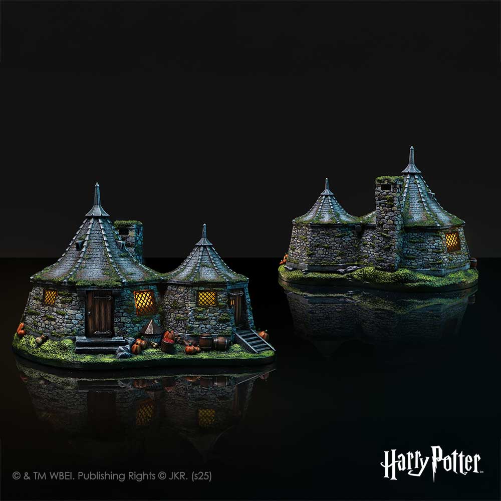 Harry Potter – Hagrid’s Hut Light-Up Collectible Figurine Collectible Figure - Tophatter Daily Deals