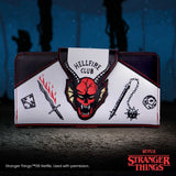 Stranger Things – Official "Hellfire Club" Embossed Purse Purse - Tophatter Daily Deals