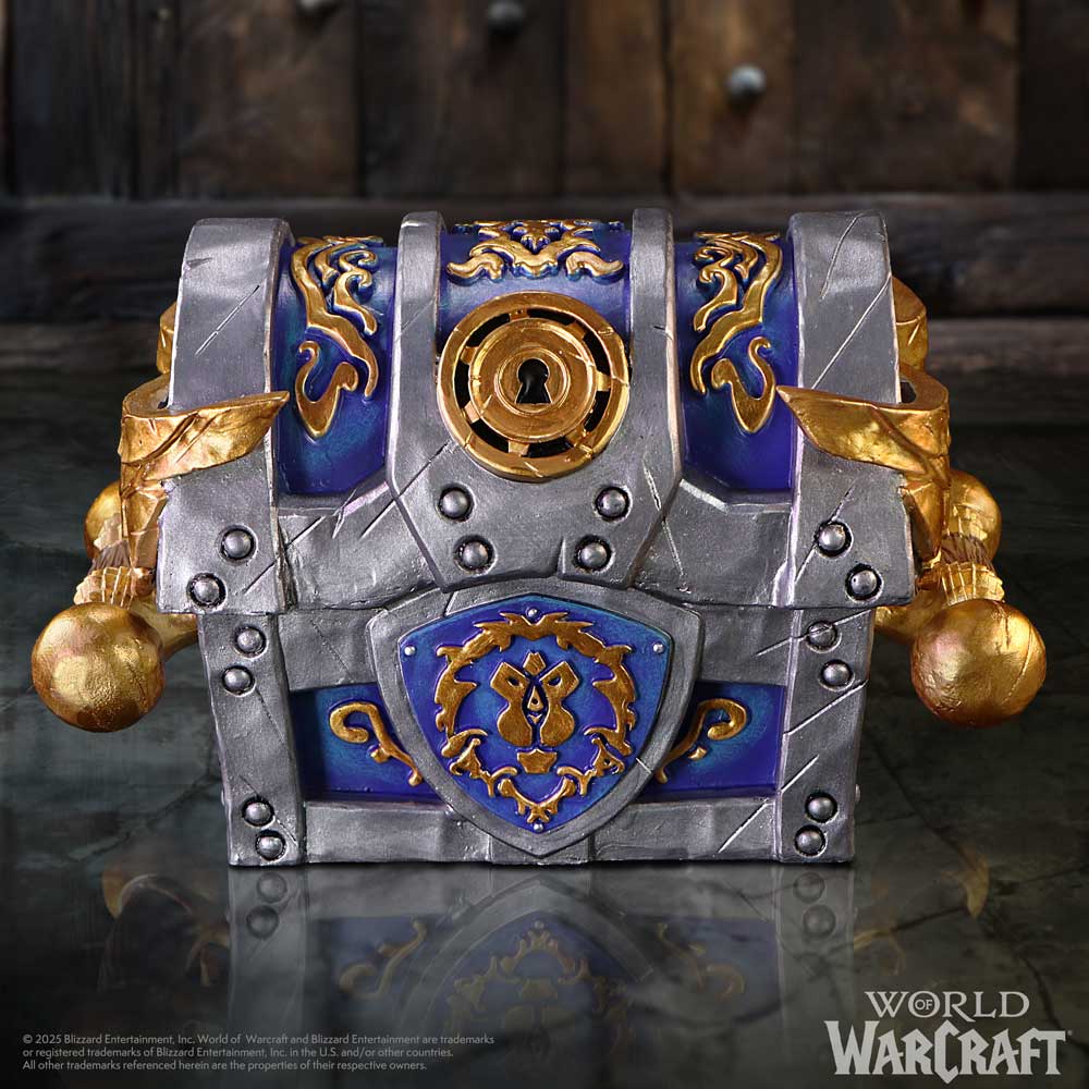 World of Warcraft - Alliance War Chest Box Collectible Box - Tophatter Daily Deals