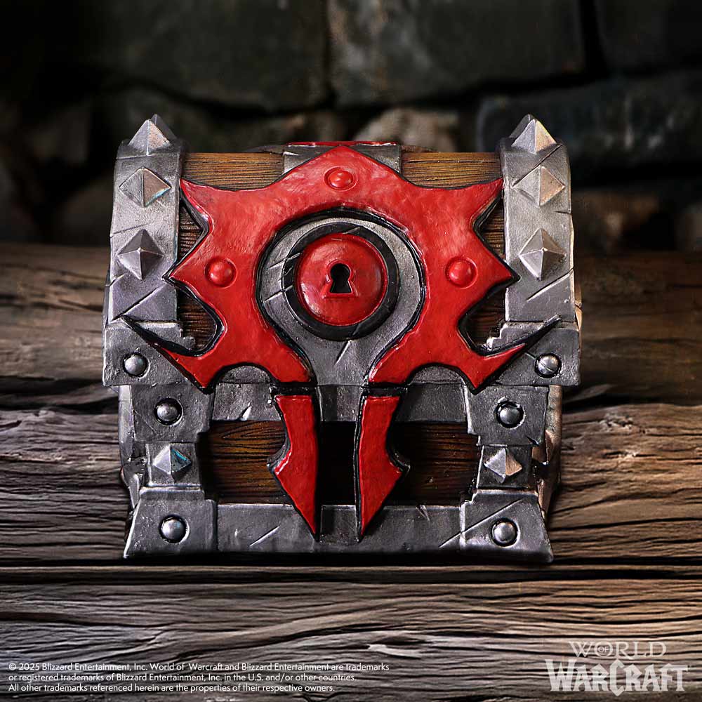 World of Warcraft - Horde War Chest Box Collectible Box - Tophatter Daily Deals