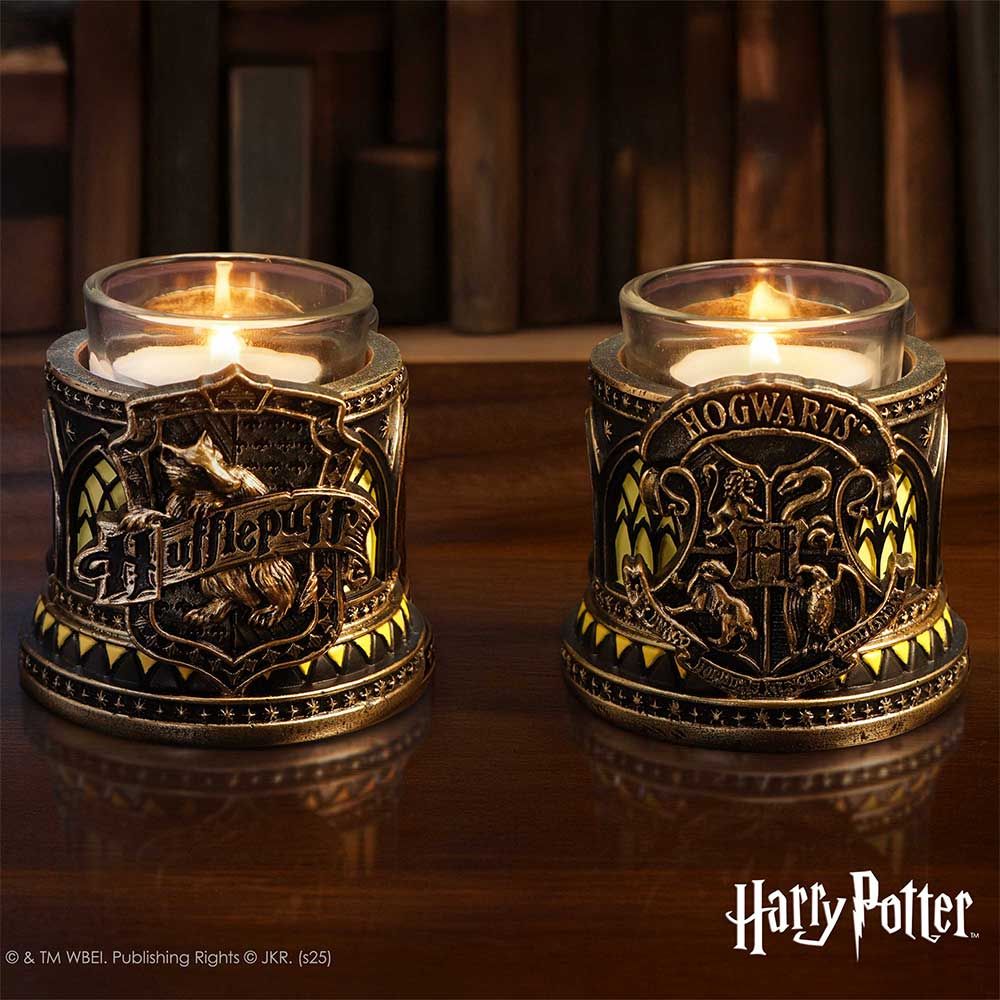 Harry Potter Hufflepuff Tea Light Holder Candle Holder - Tophatter Daily Deals