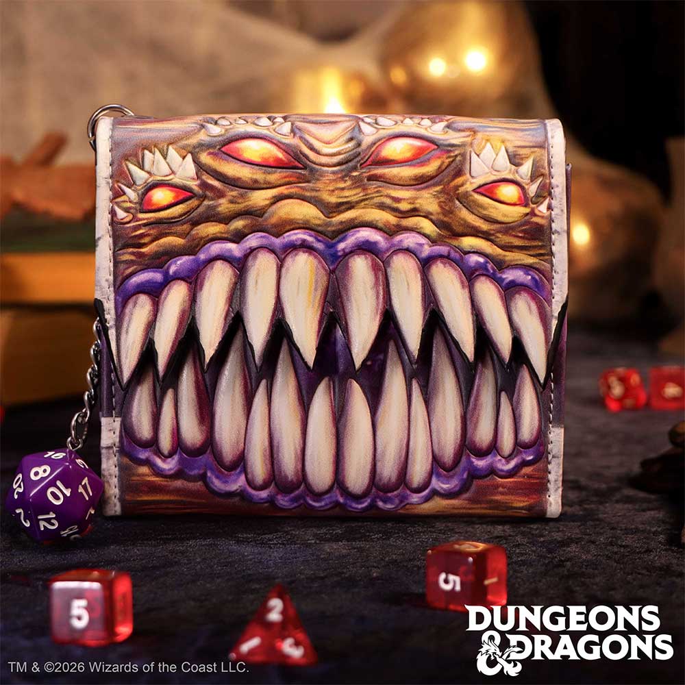 Dungeons & Dragons - Official Mimic Wallet Wallet - Tophatter Daily Deals