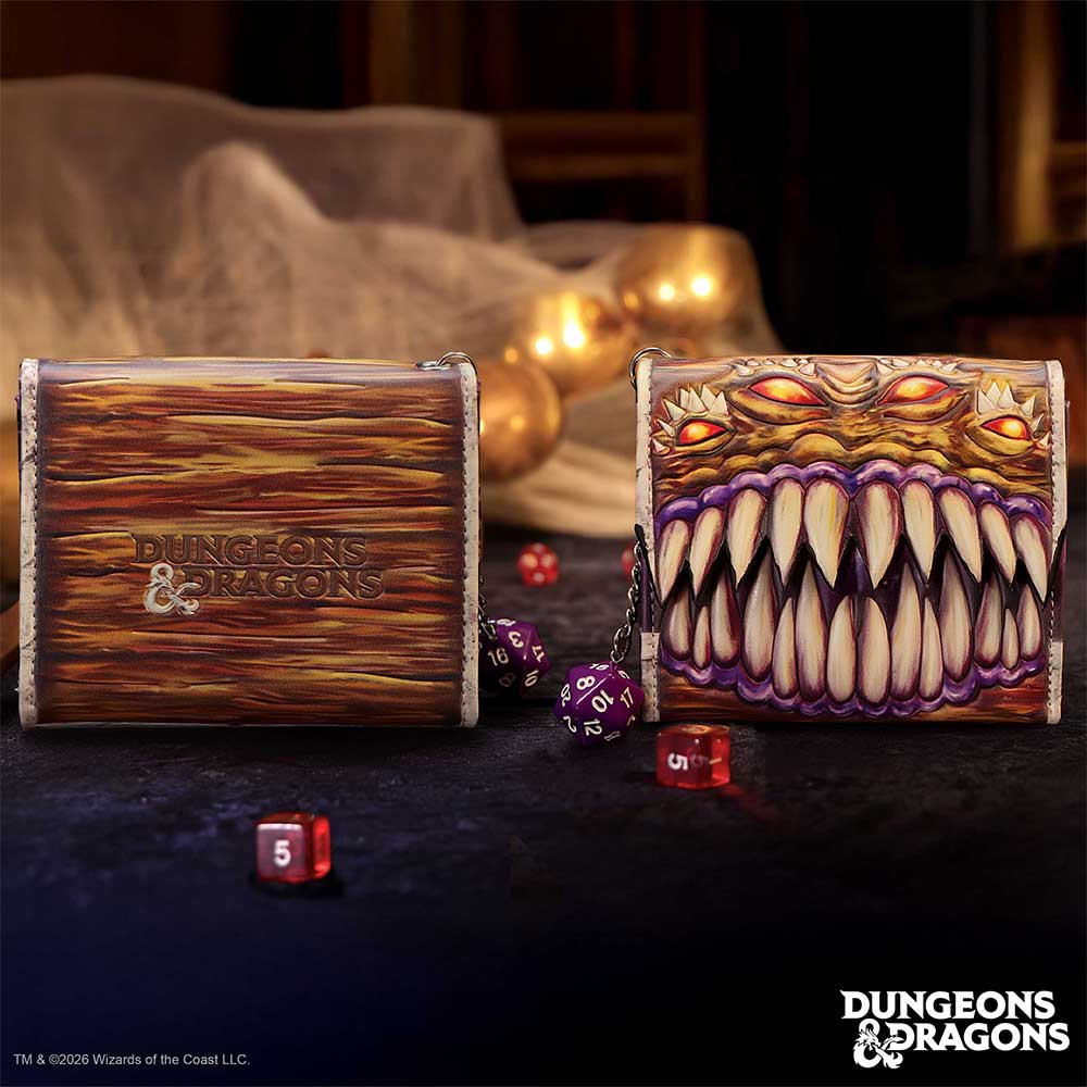 Dungeons & Dragons - Official Mimic Wallet Wallet - Tophatter Daily Deals