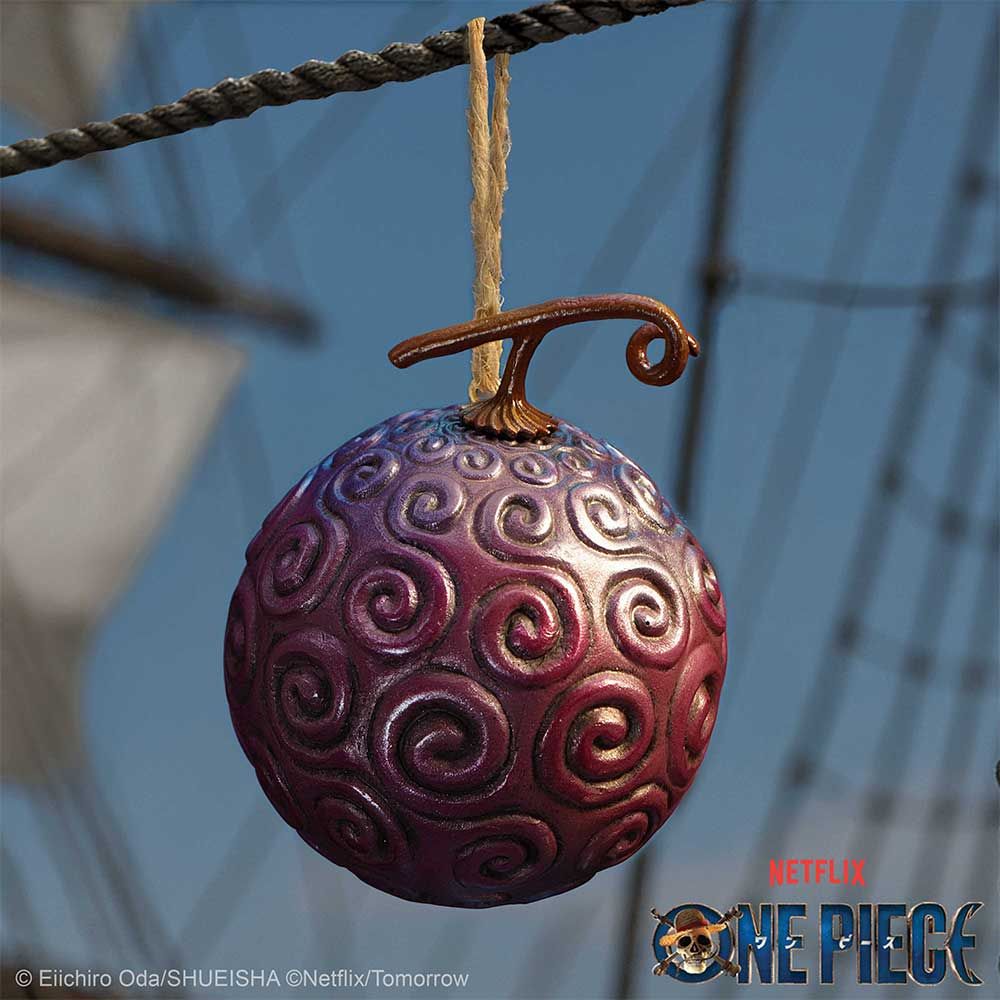 One Piece – Official Devil Fruit Hanging Ornament Hanging Ornament - Tophatter Daily Deals